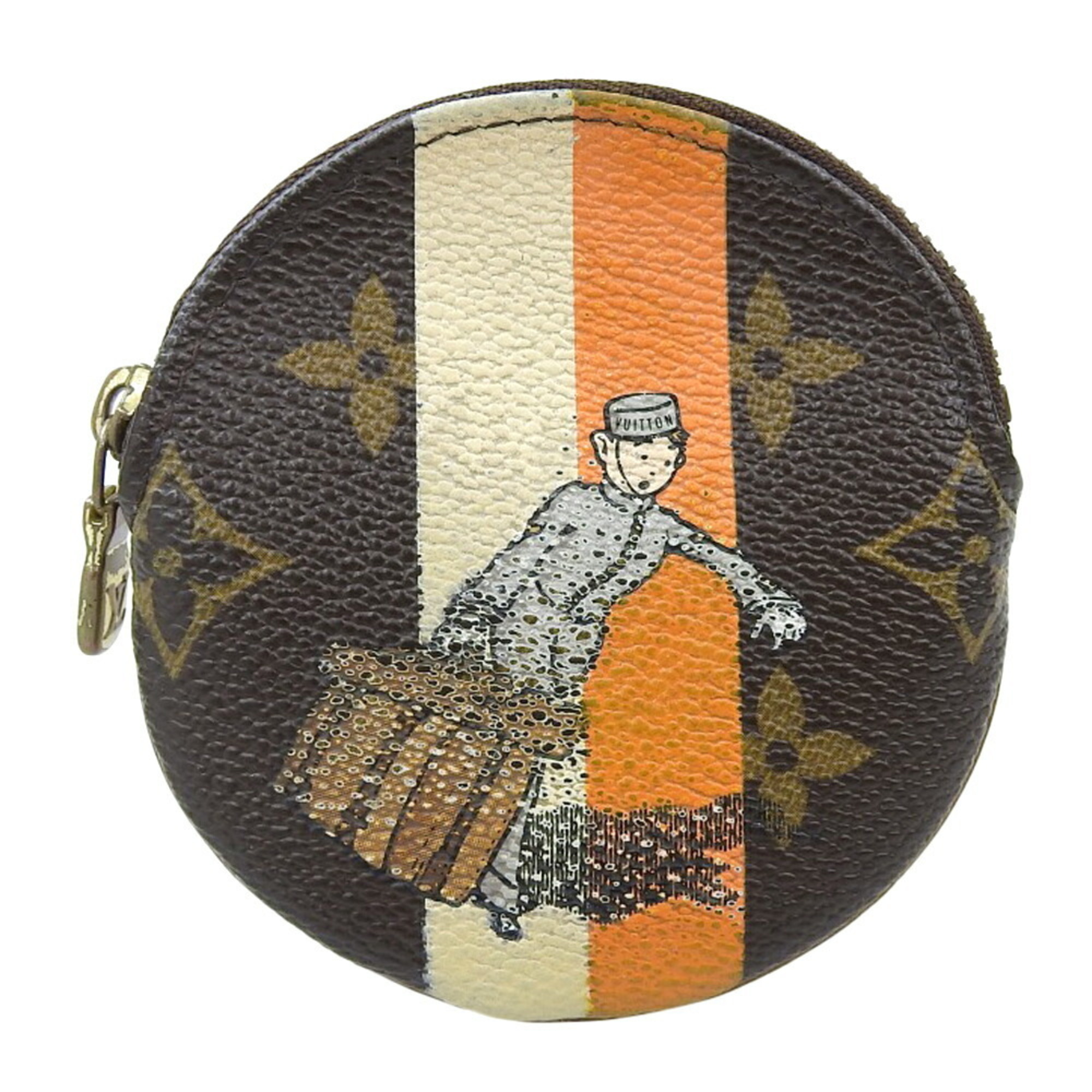 Louis Vuitton Monogram Groom Porto Monet Ron Coin Case M60037